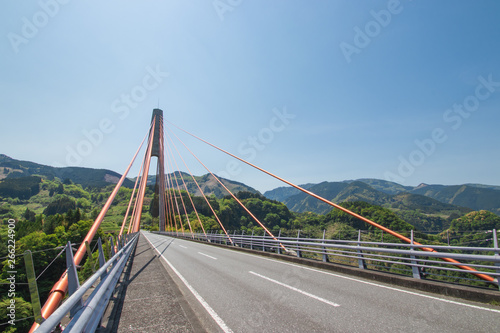 鮎の瀬大橋 Ayunose bridge 熊本県山都町