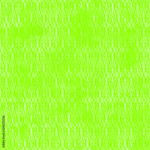 Seamless abstract pattern. Texture in green and white colors.