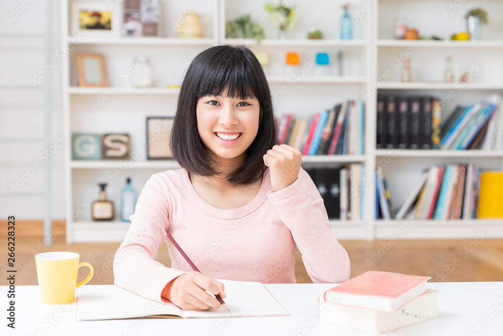 女の子 勉強 女の子 勉強