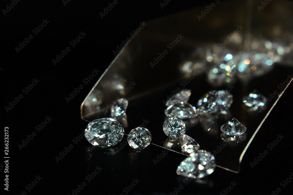 diamonds on black background diamonds on black background