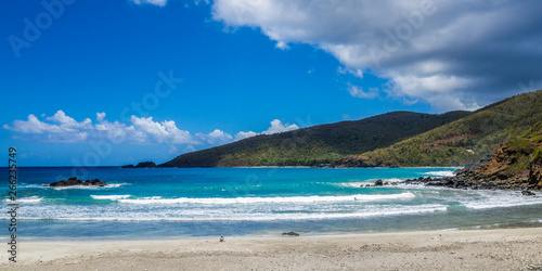 Ocean surf on the rocky beach