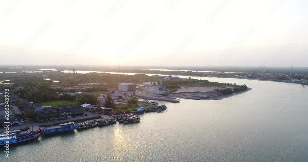 Aerial View of Fisher Village