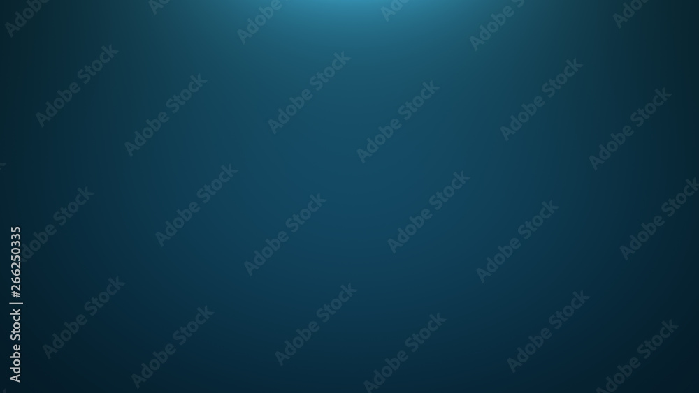 Fototapeta premium Gradient dark blue wall background