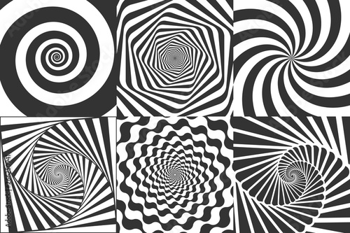 Hypnotic spiral Fototapeta