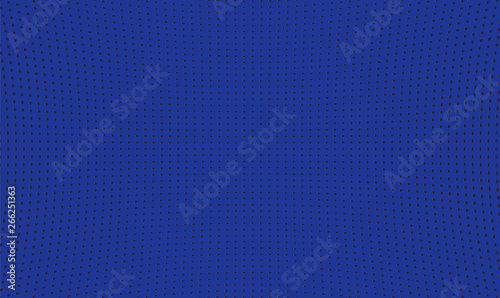 Abstract background design. Vector blue pattern of small distorted rectangulars wuth shadows.