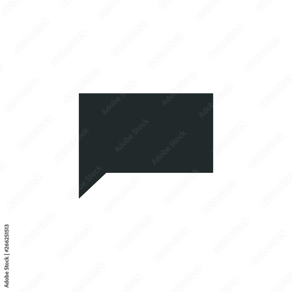 Speech bubble, speech balloon, chat bubble vector icon for apps and websites Speech bubble, speech balloon, chat bubble vector icon for apps and websites