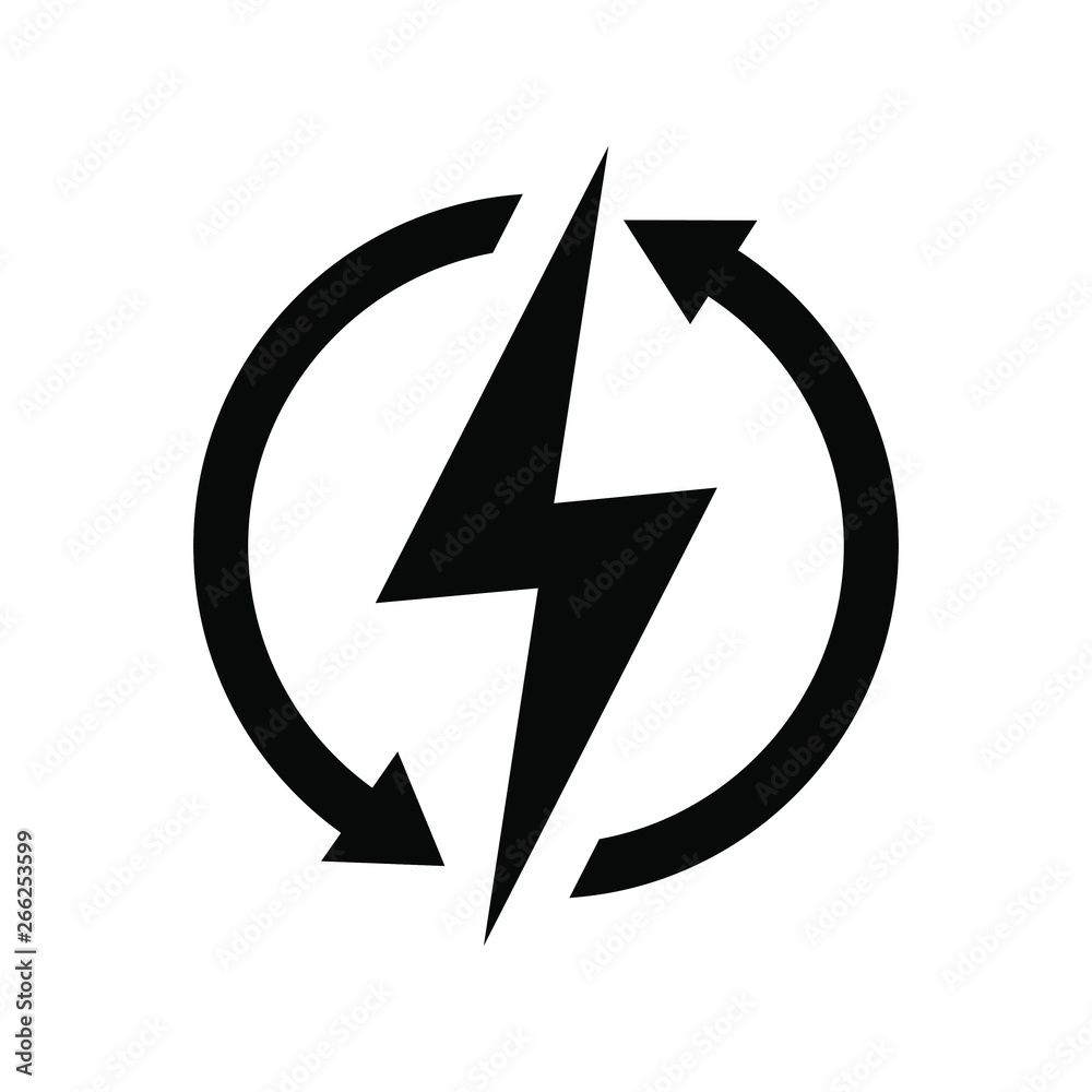Renewable energy vector icon illustration Renewable energy vector icon illustration