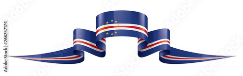 Cape Verde flag, vector illustration on a white background