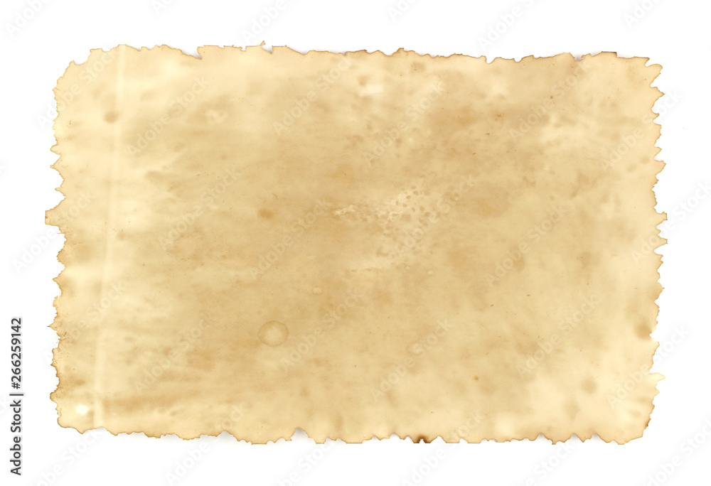 old paper sheet on for background texture