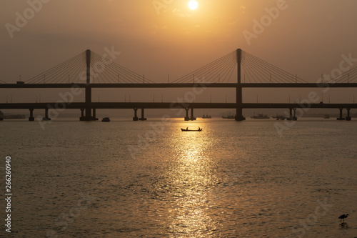 pier at sunset © Deepak