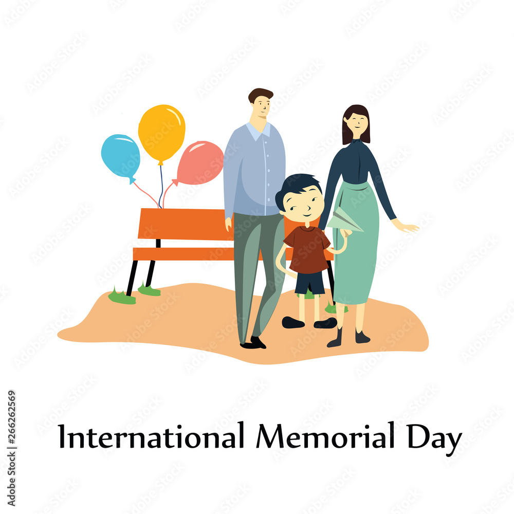 Happy Memorial Day Celebration Vector Template Design Illustration Happy Memorial Day Celebration Vector Template Design Illustration