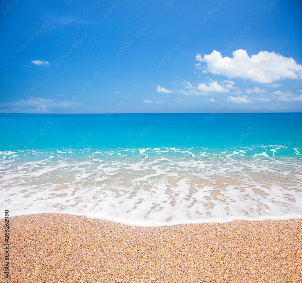 Fototapeta premium beach and tropical sea