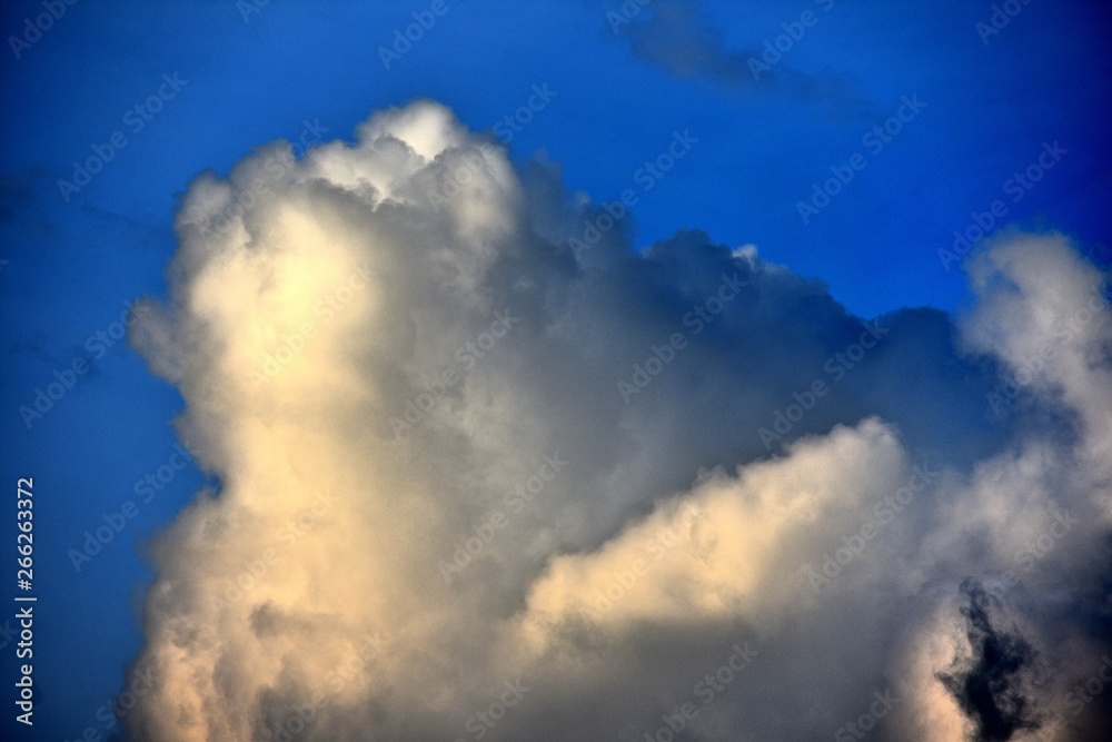 Blue Sky White Clouds