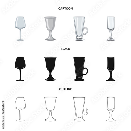 Vector design of form and celebration symbol. Collection of form and volume vector icon for stock.