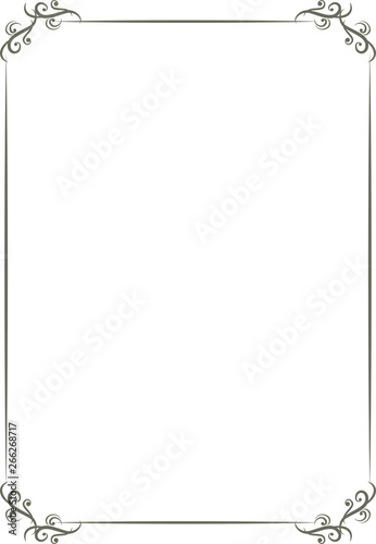 フレーム　枠　ヨーロッパ	