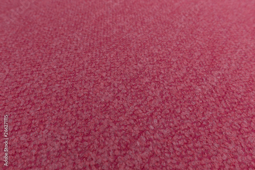 Beautiful close up of pink fabric with textile texture background
