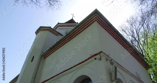 Romanian Orthodox Christian Church from the 17th century, founded by Constantin Brancoveanu, a Romanian master photo