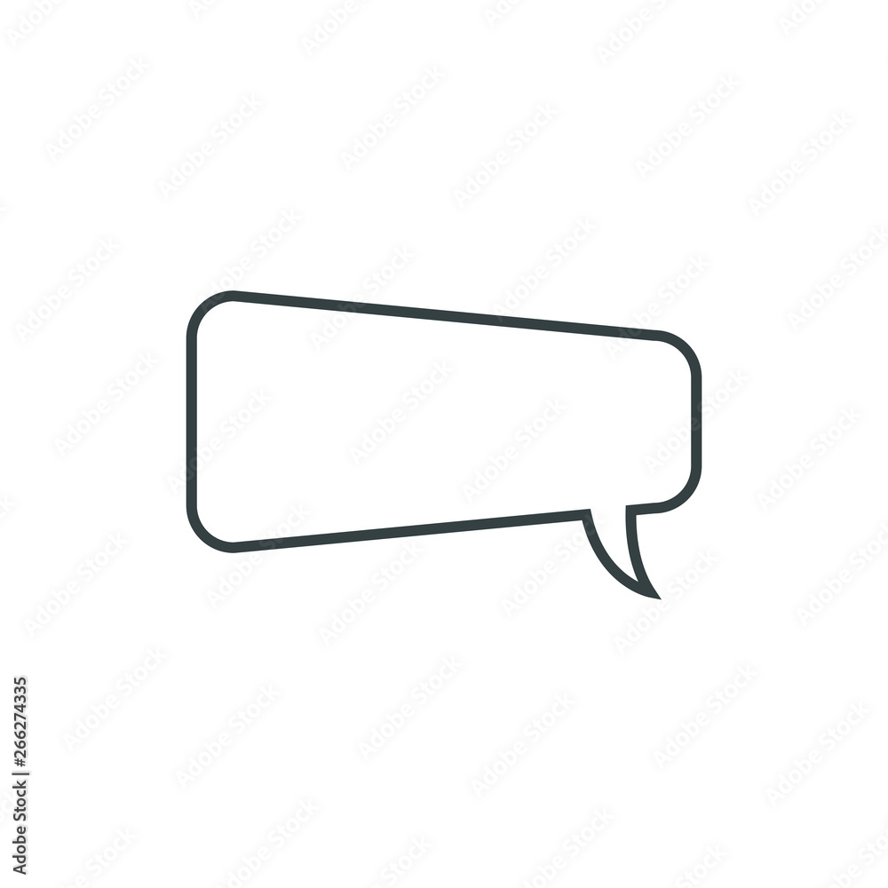Speech bubble, speech balloon, chat bubble vector icon for apps and websites Speech bubble, speech balloon, chat bubble vector icon for apps and websites