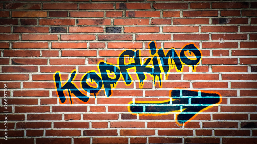 Obraz premium Schild 394 - Kopfkino