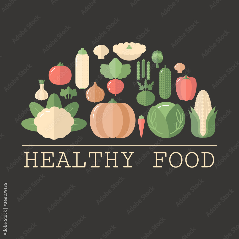 Fresh organic vegetable