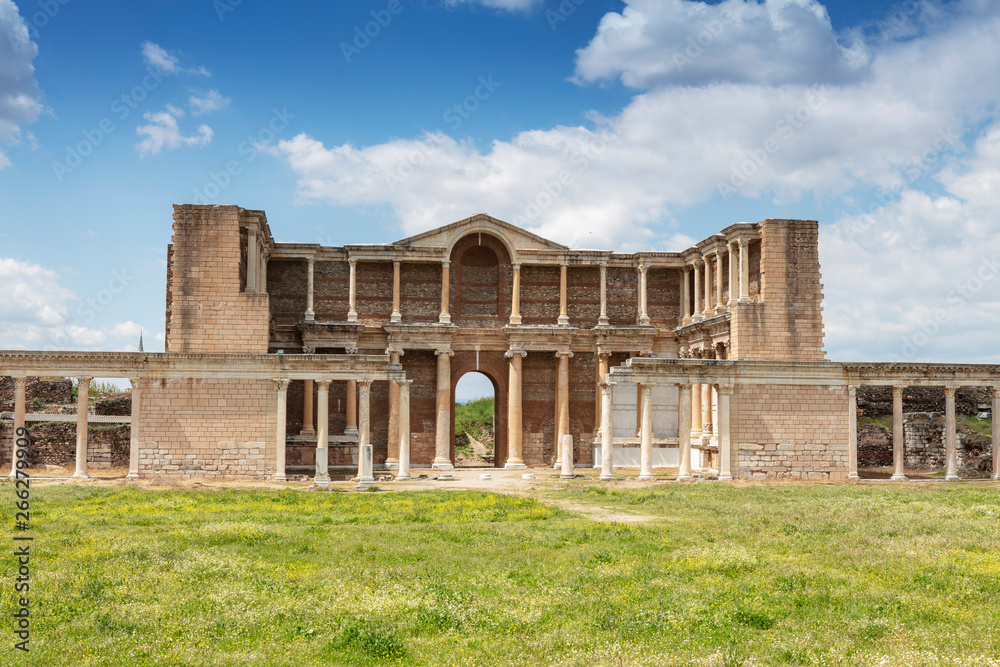 The Temple Of Artemis At Sardis. Salihli, Manisa - TURKEY The Temple Of Artemis At Sardis. Salihli, Manisa - TURKEY