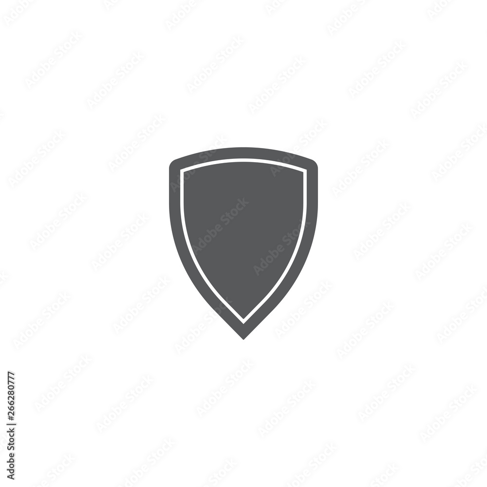 shield or guard vector icon concept, isolated on white background shield or guard vector icon concept, isolated on white background