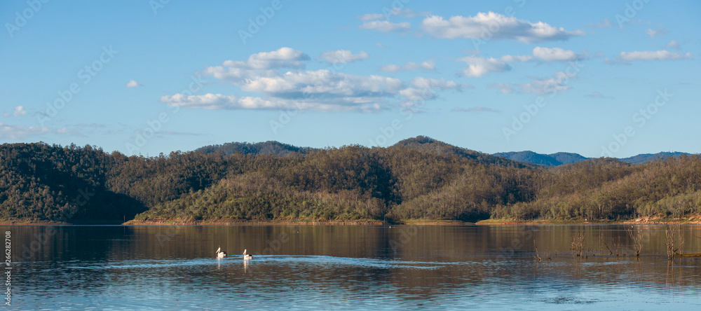 Lake Wivenhoe in Queensland during the day Lake Wivenhoe in Queensland during the day