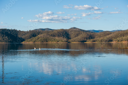 Lake Wivenhoe in Queensland during the day