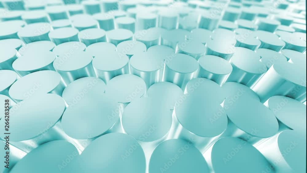 Abstract Round Geometric Surface, light bright clean minimal Circle grid pattern, random waving motion background canvas in pure wall architectural blue. Seamless 4K UHD Full HD. Abstract Round Geometric Surface, light bright clean minimal Circle grid pattern, random waving motion background canvas in pure wall architectural blue. Seamless 4K UHD Full HD.