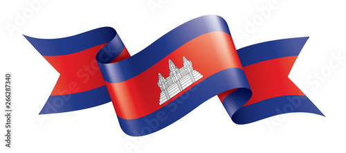 Free Download Cambodia flag, vector illustration on a white background - GFXLoad