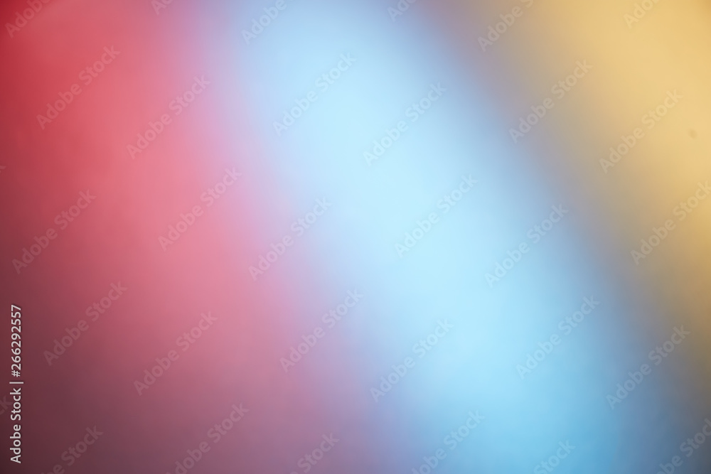 Rays of light in pink, blue and yellow Rays of light in pink, blue and yellow