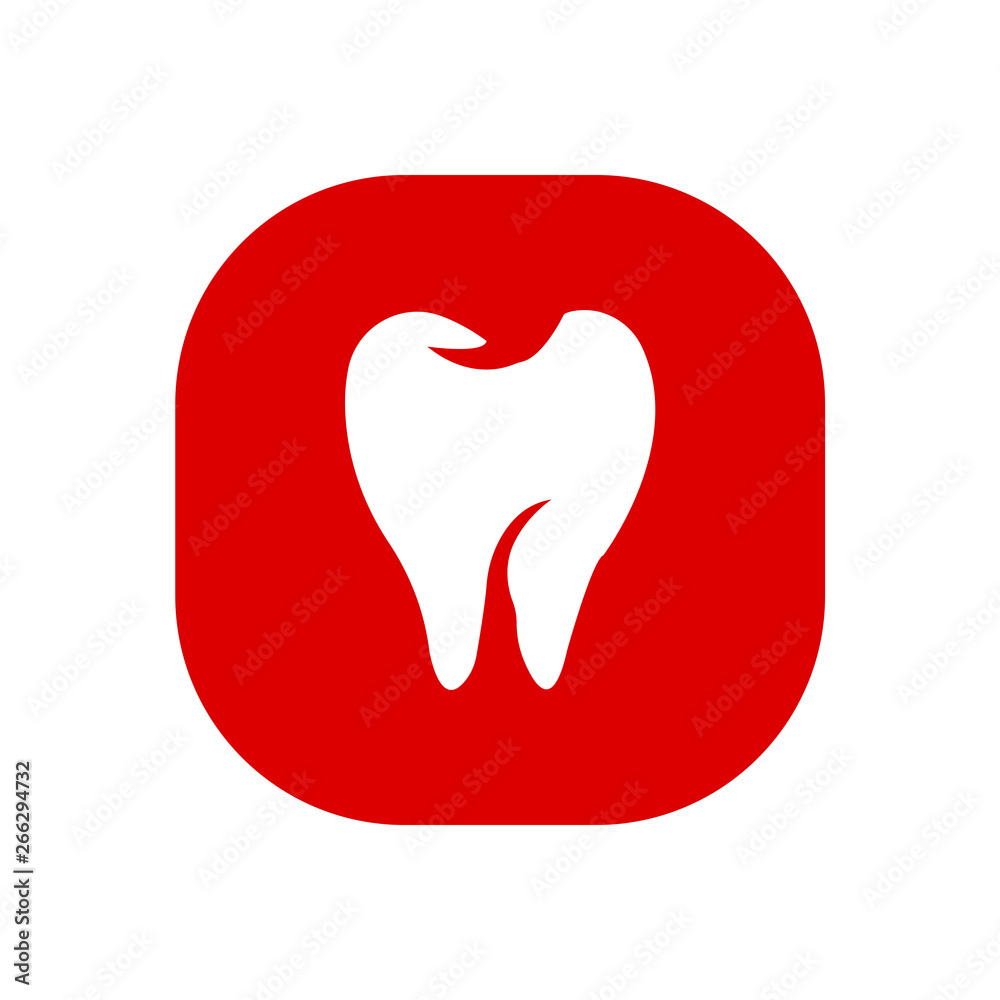 Tooth icon. vector illustration Tooth icon. vector illustration