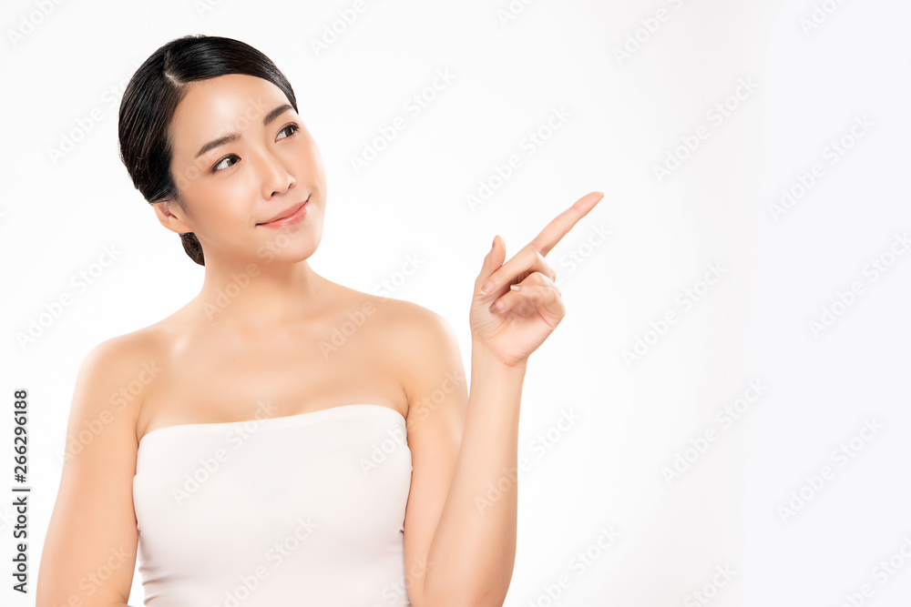 Beautiful Young asian Woman with Clean Fresh Skin Beautiful Young asian Woman with Clean Fresh Skin
