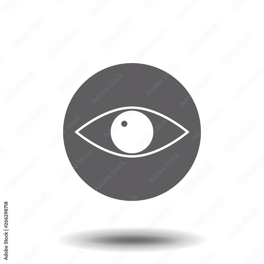 eye vector icon, vector best flat icon, EPS eye vector icon, vector best flat icon, EPS