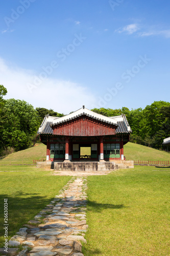 Paju Three Royal Tombs is a royal tomb of the Joseon Dynasty. © photo_HYANG