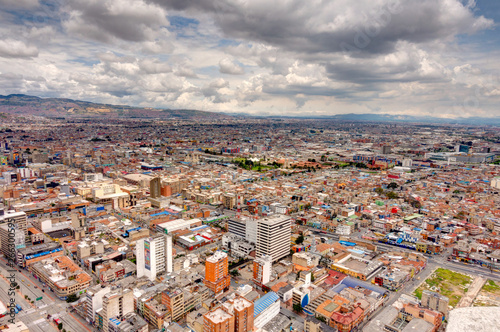 Bogota cityscape, Colombia