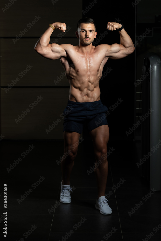 Double Biceps Pose Royalty-Free Images, Stock Photos & Pictures |  Shutterstock