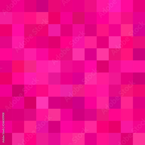 Geometric abstract square mosaic background - vector graphic design