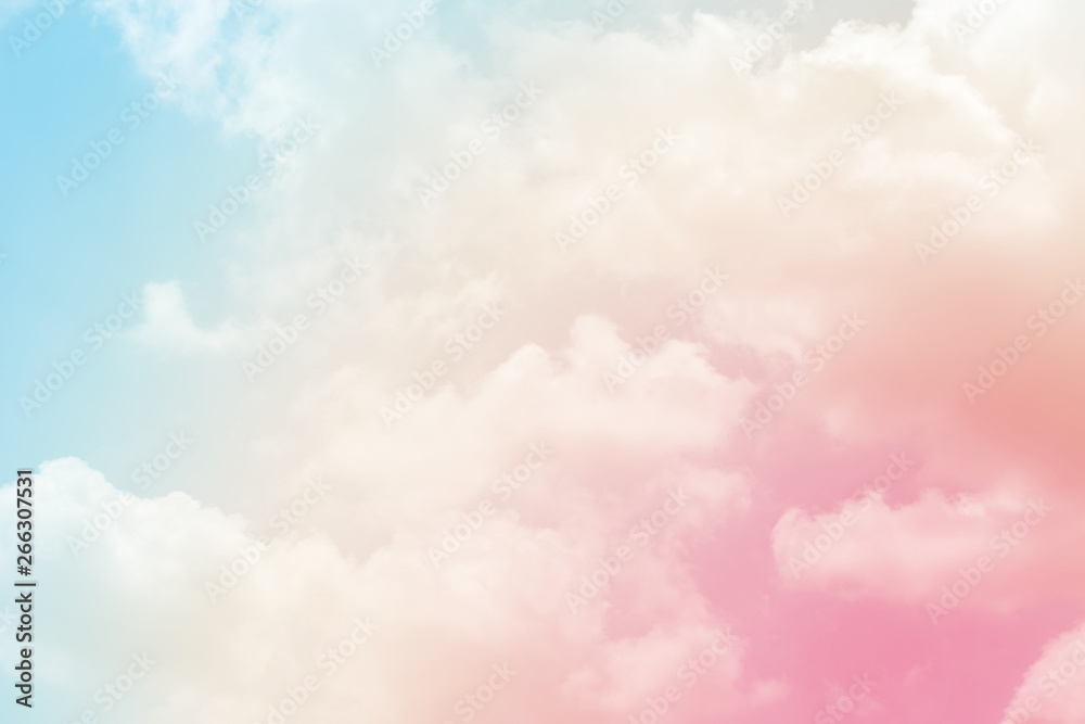 Cloud background with a pastel colour Cloud background with a pastel colour