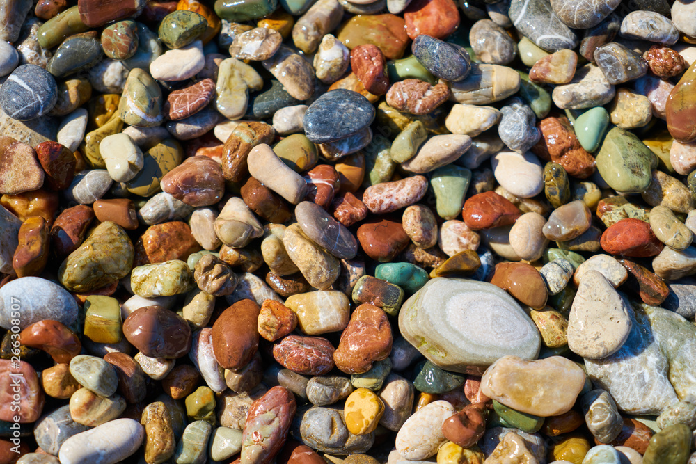 Pebble stone close up and background Pebble stone close up and background