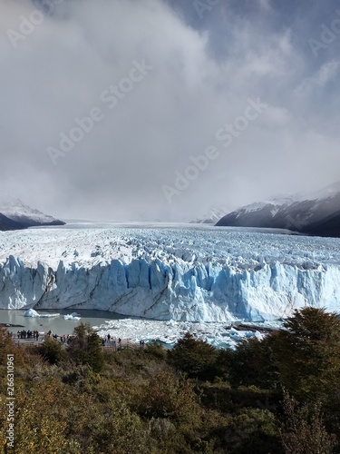 perito moreno glacier in patagonia argentina