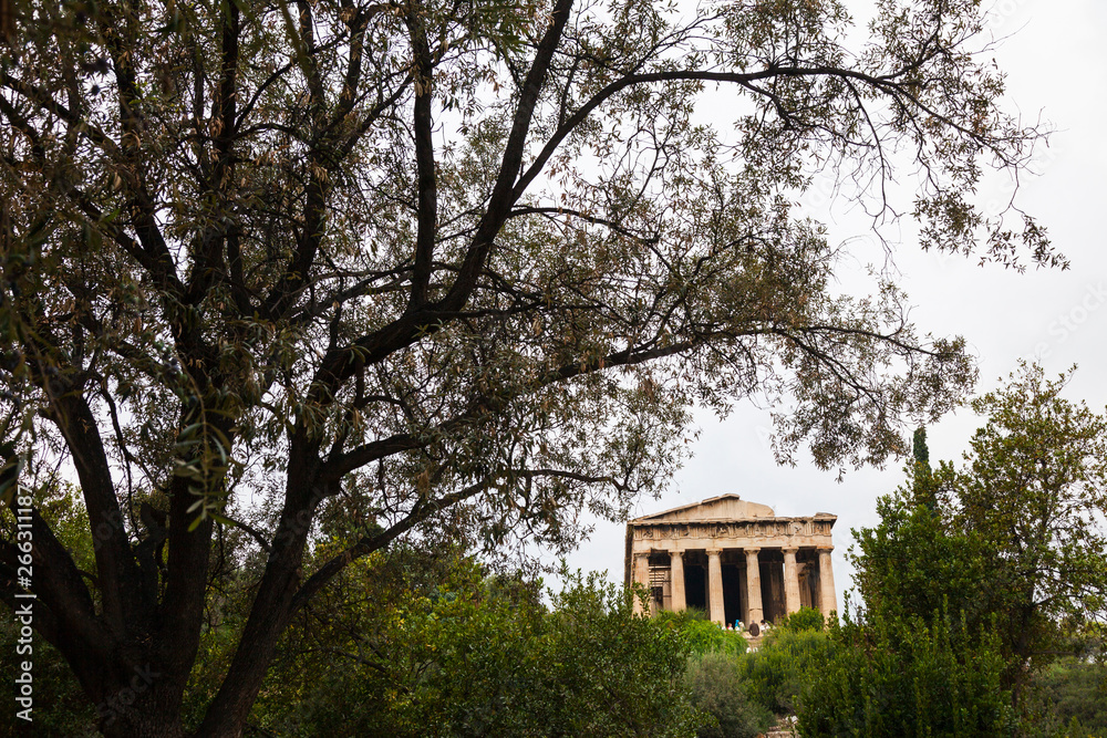 Templo de Hefesto. Ágora Griega. Atenas, Grecia