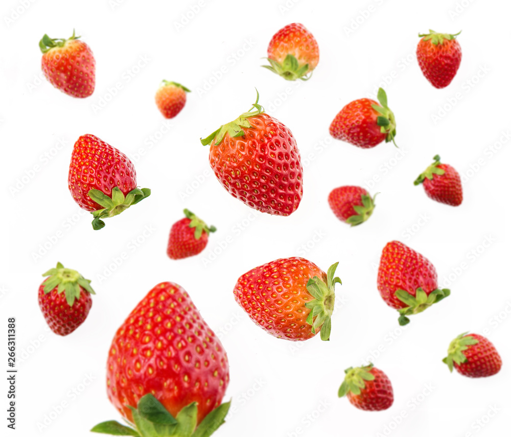 Shoot strawberries up close Shoot strawberries up close