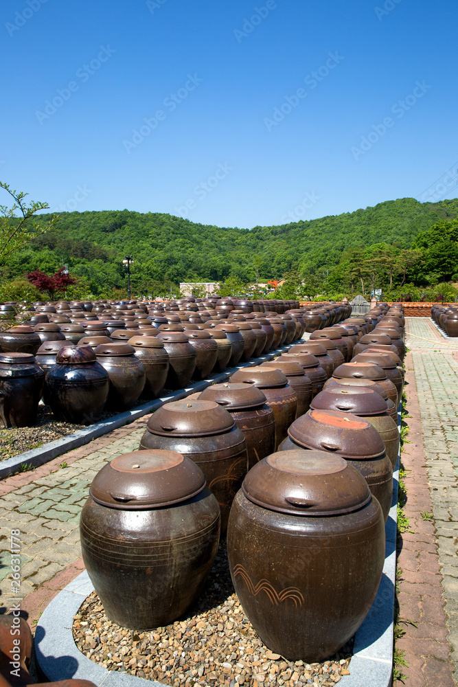 a traditional Korean pot.