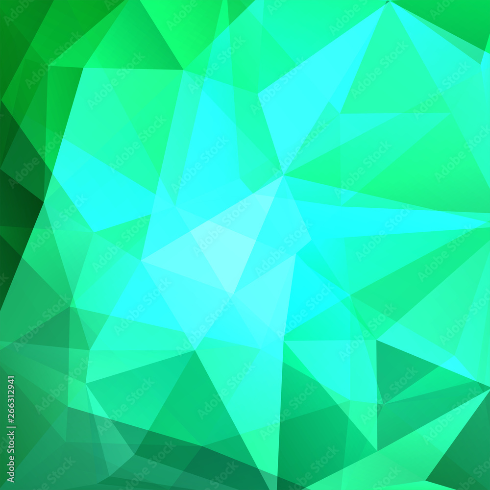 Background made of green, blue triangles. Square composition with geometric shapes. Eps 10 Background made of green, blue triangles. Square composition with geometric shapes. Eps 10