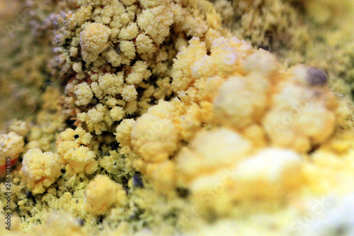 sulphur mineral texture