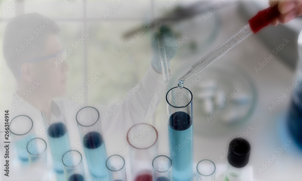Laboratory concept; research in chemical laboratory Laboratory concept; research in chemical laboratory