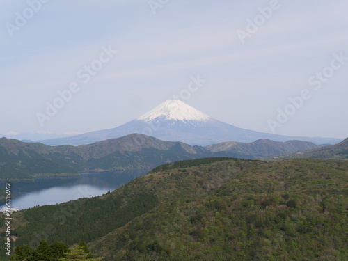 Mt. Fuji 富士山　From Hakone 箱根 © さとう　たかし
