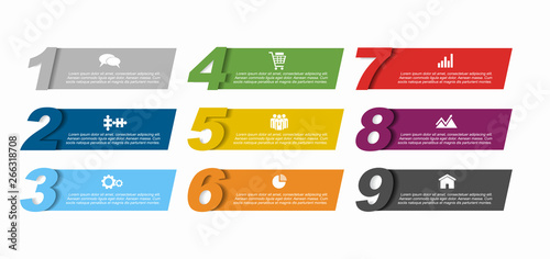 Infographic design template with place for your data. Vector illustration.