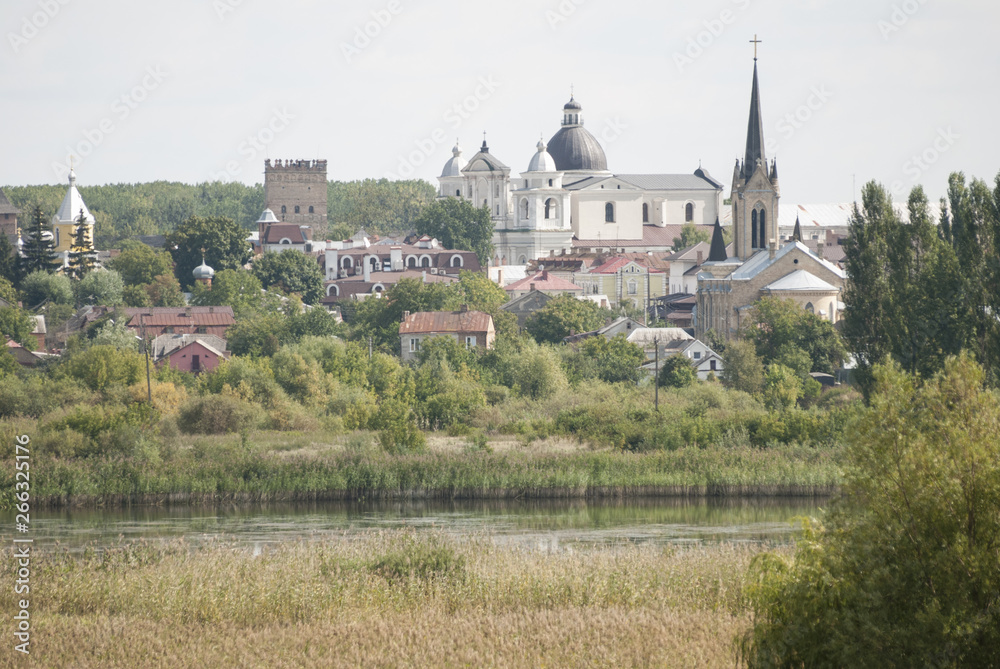 Panorama of the old town Lutsk